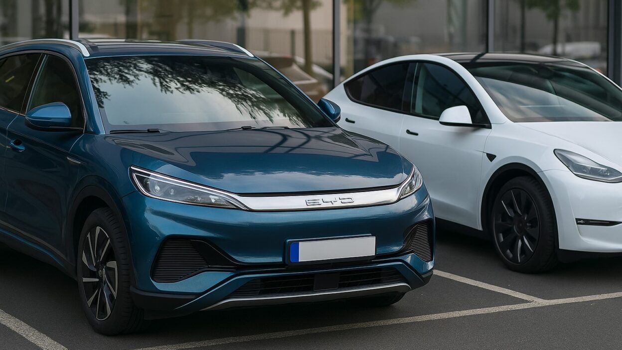 BYD v evropských prodejích elektromobilů navzdory clům EU překonává Teslu