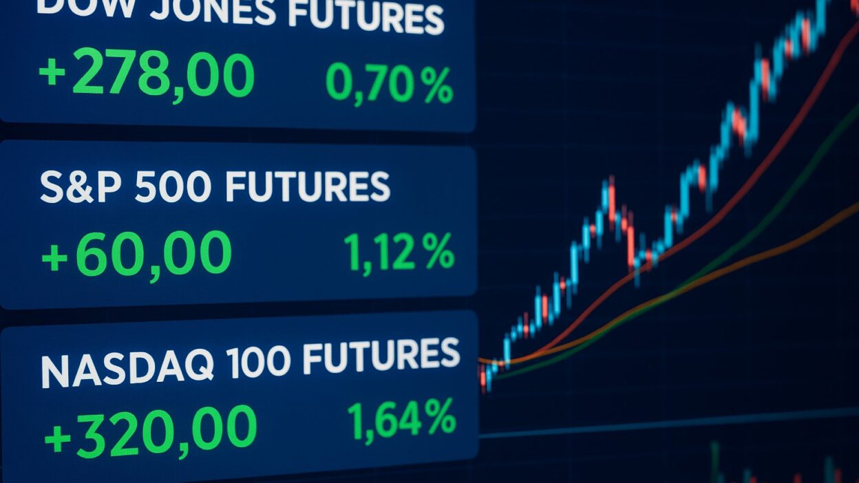 Americké akciové futures rostou díky technologickým gigantům, investoři vyhlížejí data z trhu práce