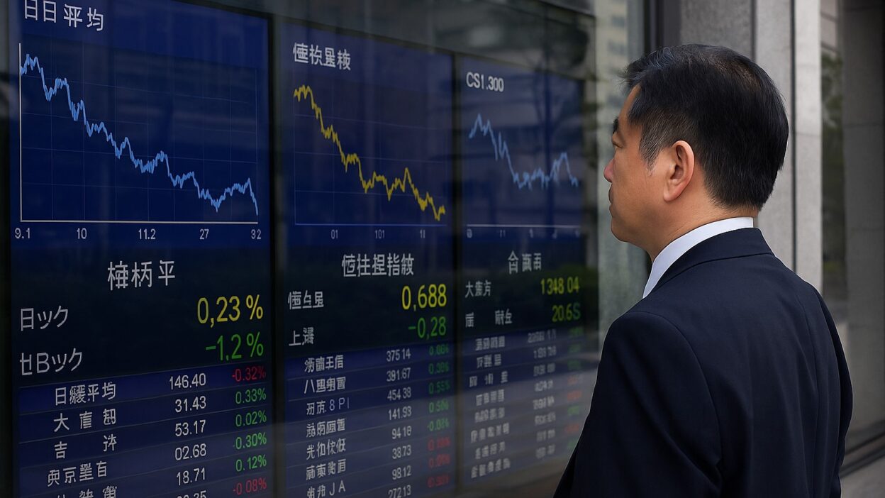 Asijsko-pacifické trhy kolísají, Japonsko zklamalo výkonem ekonomiky a investoři vyčkávají na další data