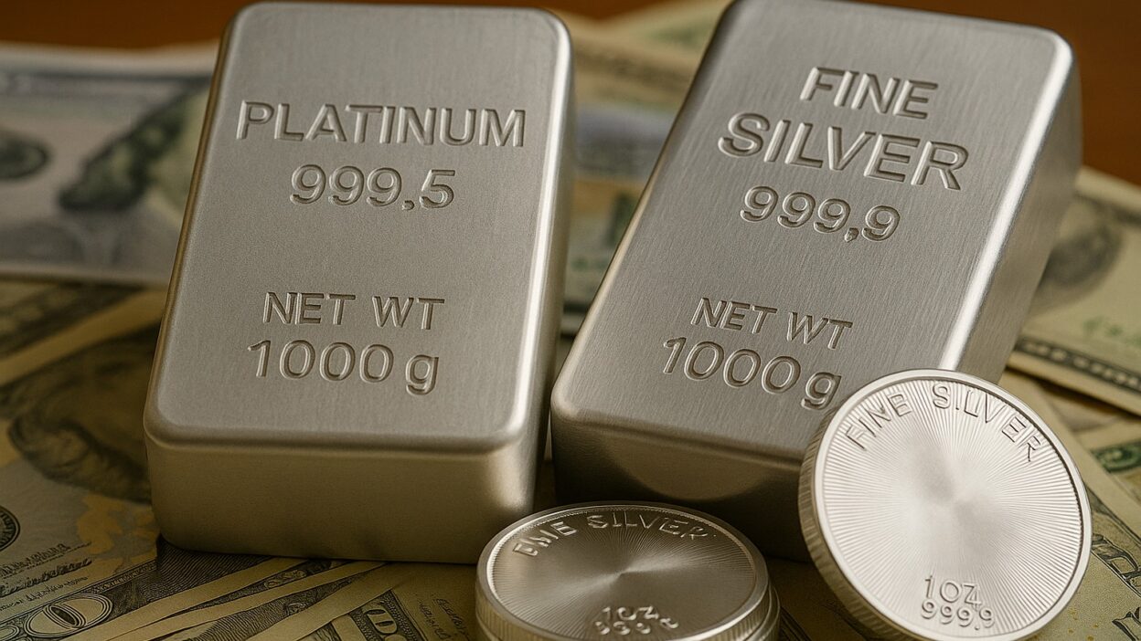 Proč stříbro, platina a palladium v roce 2025 prudce vystřelily vzhůru