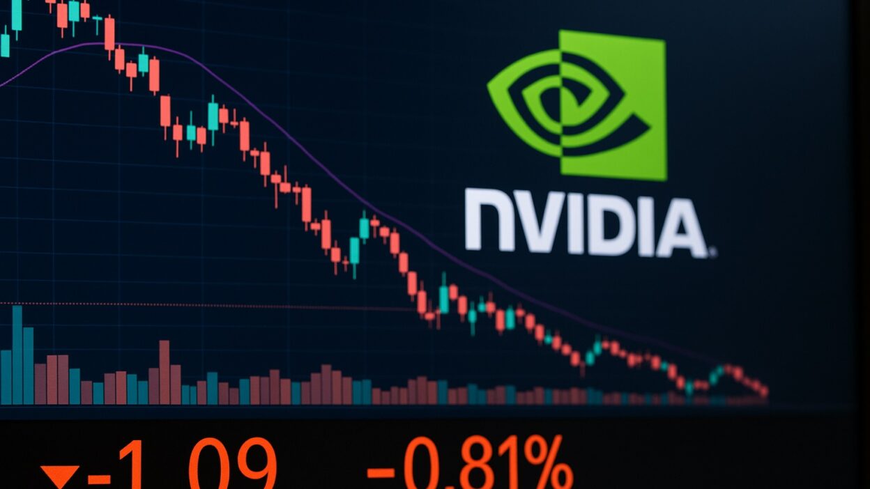 Akcie společnosti Nvidia klesají kvůli obchodní nejistotě a čínským omezením