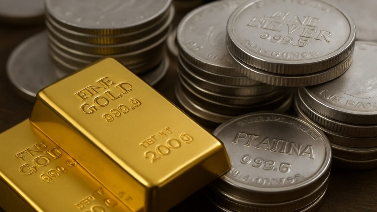 Zlato před rozhodnutím Fedu mírně roste, zatímco stříbro útočí na historická maxima