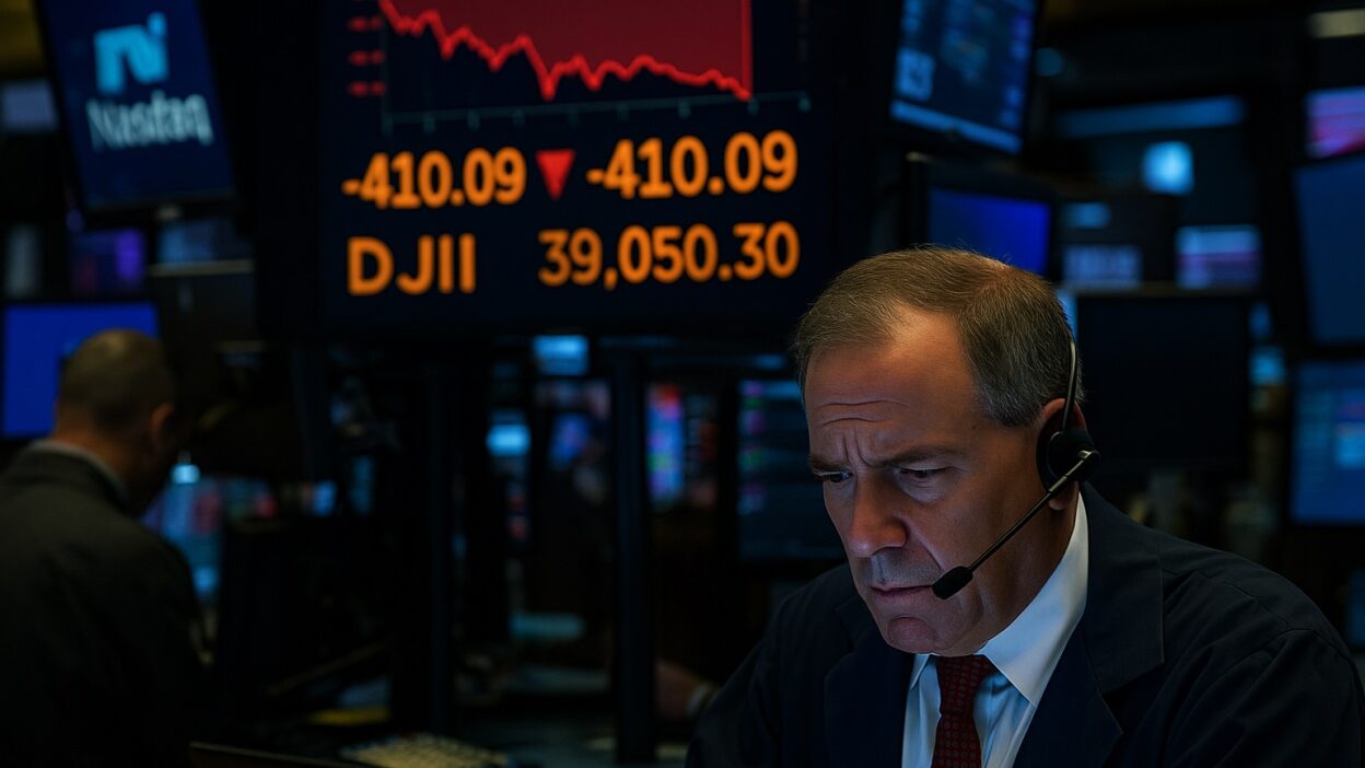 Americké akcie klesají kvůli slabé zaměstnanosti a nejistotě kolem Trumpovy politiky