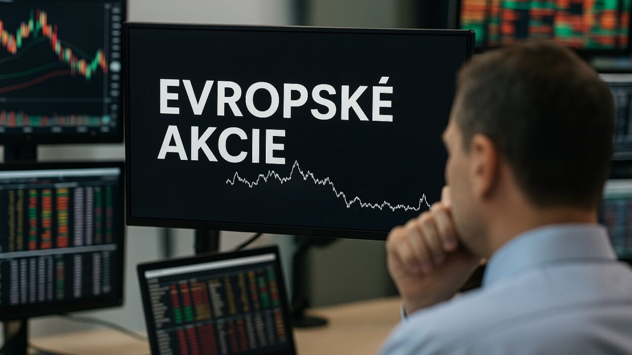 Evropské akcie mírně klesají v očekávání termínu pro rozhodnutí USA o clech