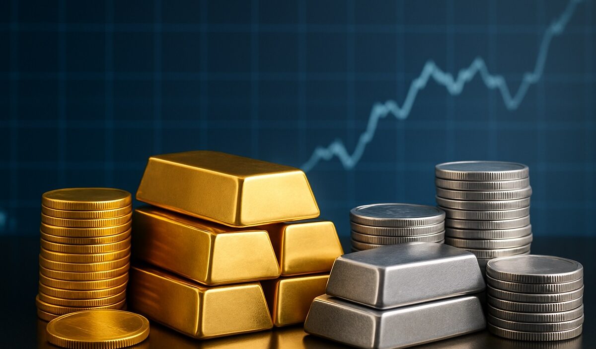 Zlato a stříbro posilují kvůli napětí USA–Írán a nejistotě trhů